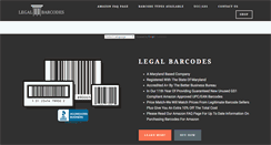 Desktop Screenshot of legalbarcode.com